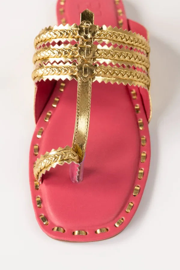 Pink Kolhapuri IWE-KLP24-017