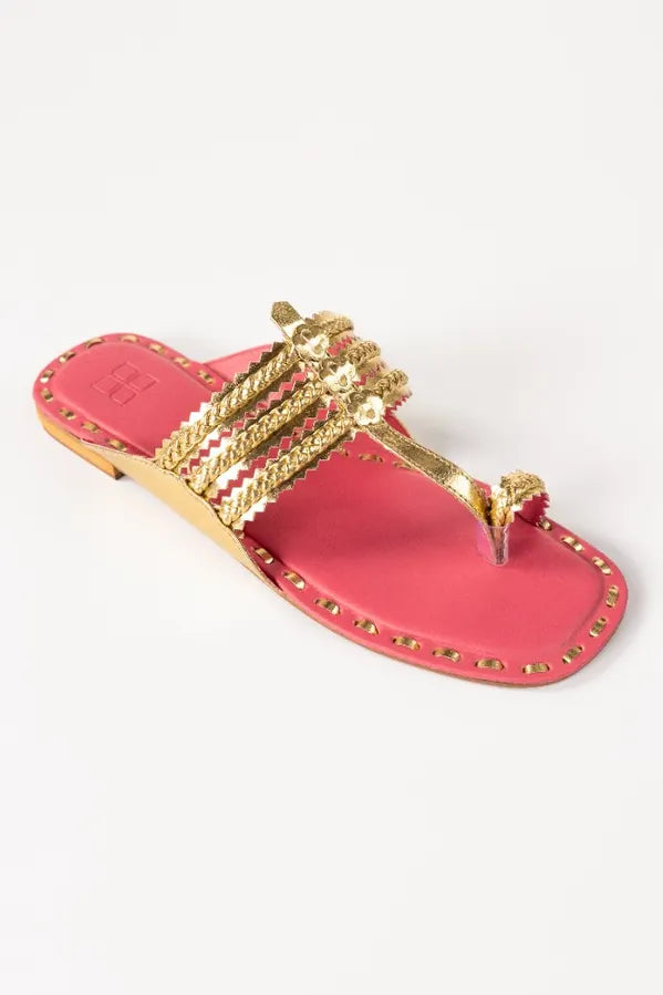 Pink Kolhapuri IWE-KLP24-017
