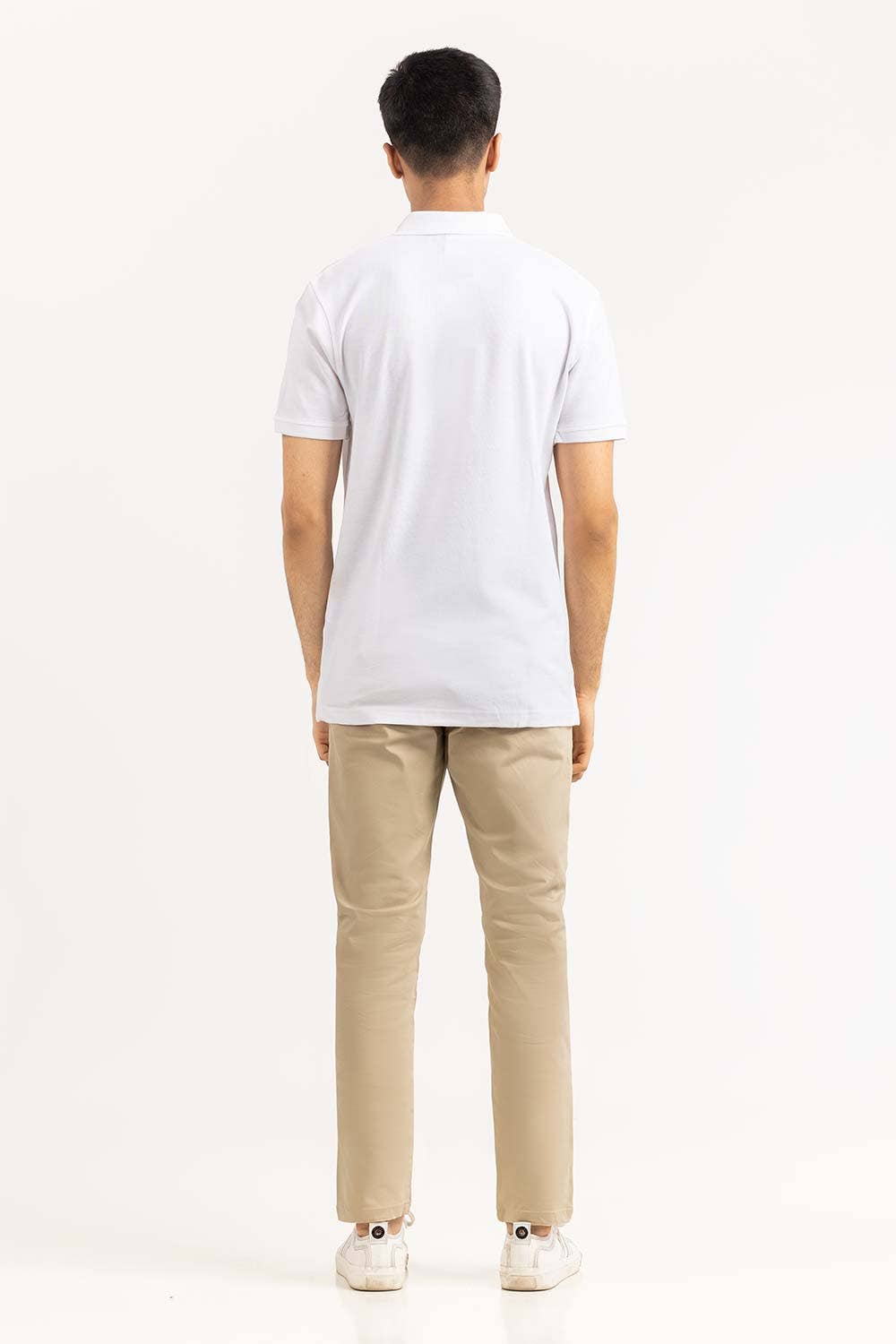 White Basic Polo PS-SIGPK23-240