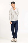 White Knit T-shirt 224-113-005