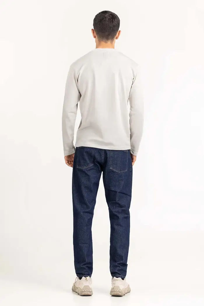White Knit T-shirt 224-113-005