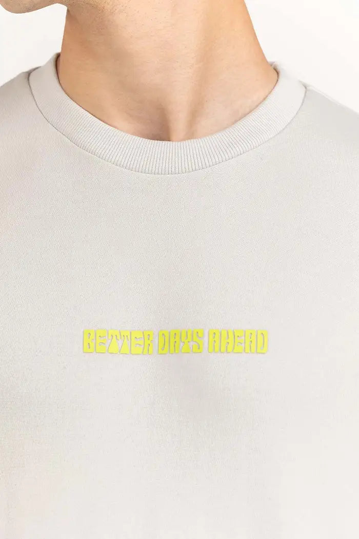 White Knit T-shirt 224-113-005
